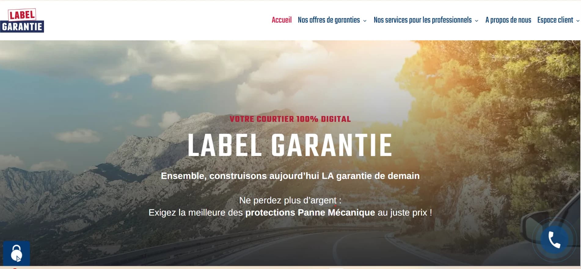 Label Garantie – Espace Client — professional project preview